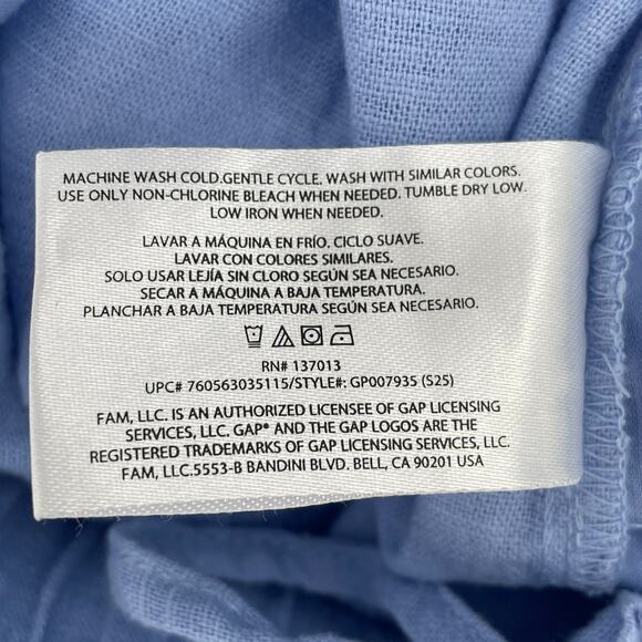 Gap Women's Linen Blend Shorts NWT, Sz. XL - Picture 8 of 9